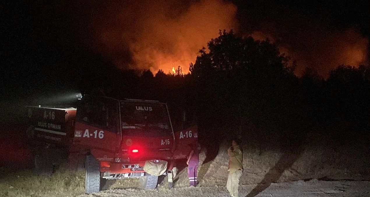 Karabük’te Orman Yangınları: 1006 Kişi Tahliye Edildi!