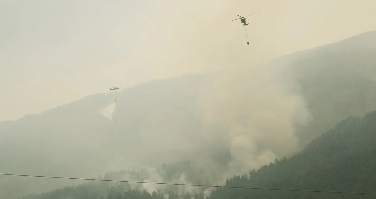 Karabük ve Bursa’daki Yangınla Mücadele Devam Ediyor