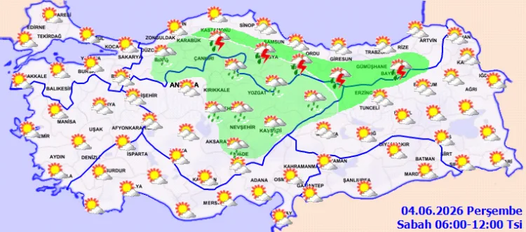 Karadeniz’de Sıcaklık Artışı, Yağış Bekleniyor!