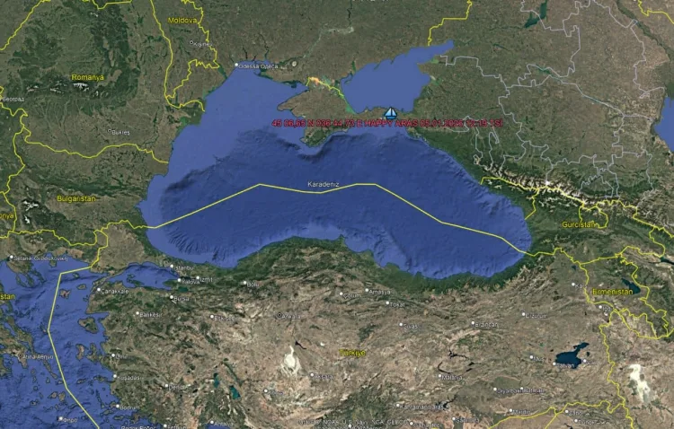 Karadeniz’de Sürüklenen Gemiden 14 Mürettebat Kurtarıldı