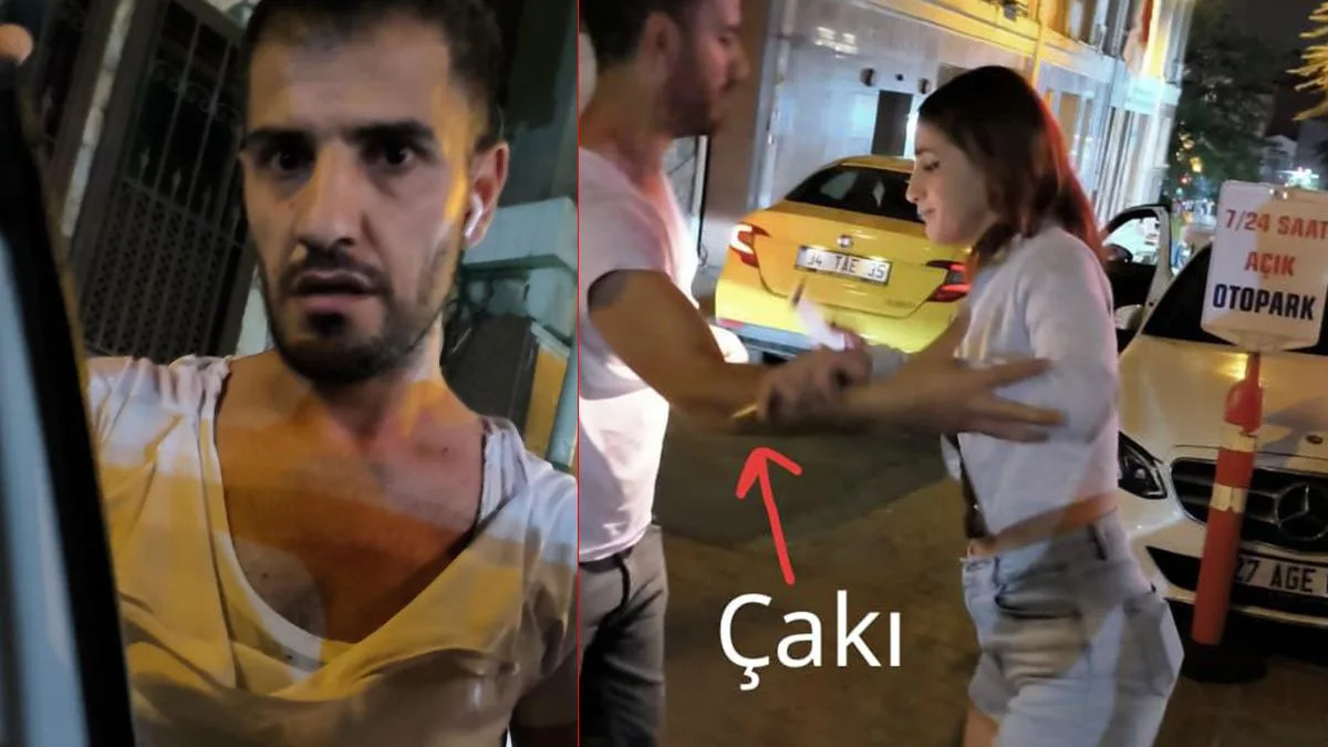 Karaköy’de Turiste Bıçaklı Gasptan Şok!