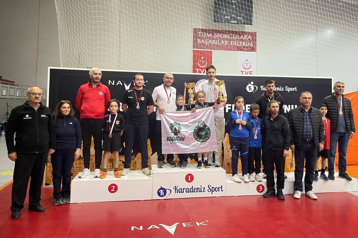 Karatay Belediyespor’dan Türkiye Şampiyonası’nda Çifte Zafer!