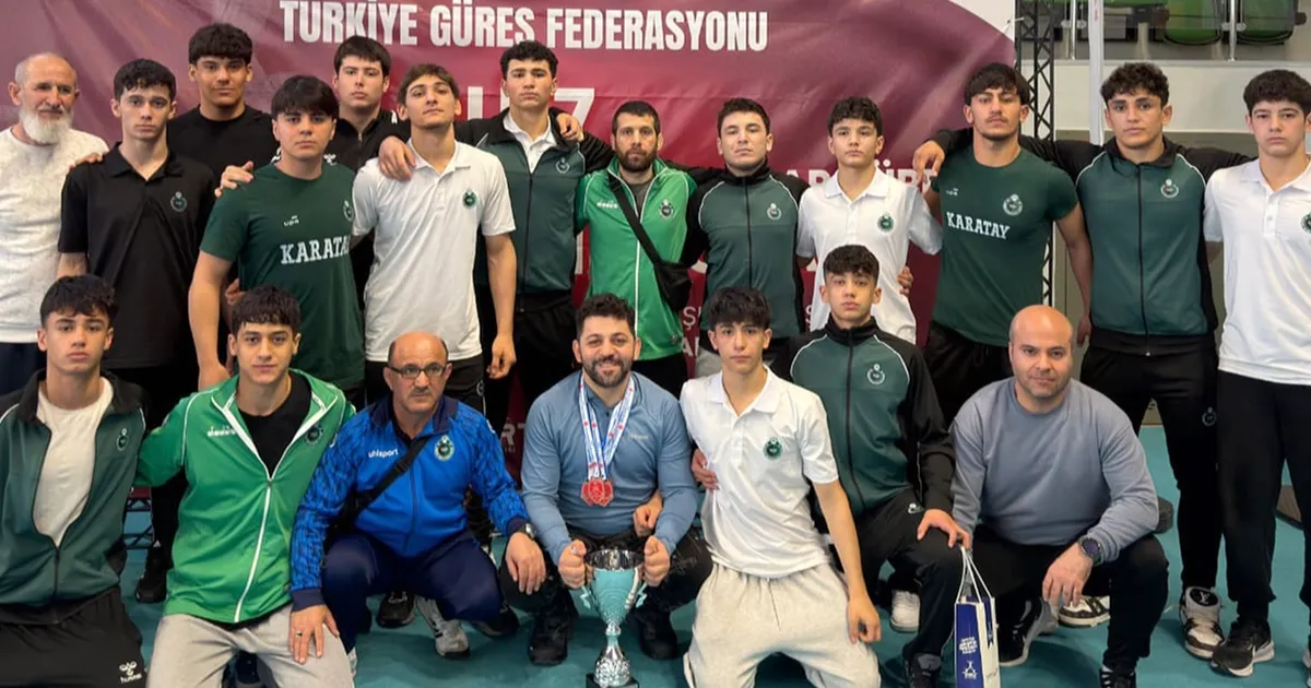 Karatay Belediyespor, U17 Güreş’te Türkiye Şampiyonu!
