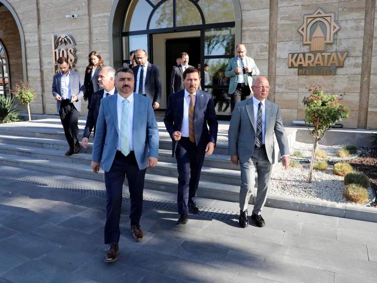 Karatay’da Bursa Heyetiyle Tecrübe Paylaşımı