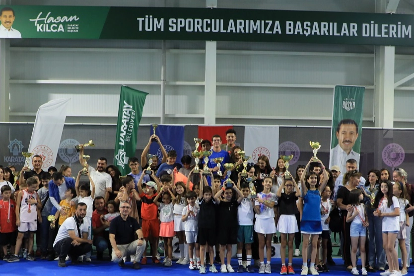 Karatay’da Tenis Şampiyonları Belli Oldu!