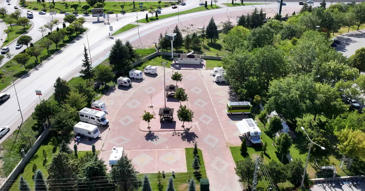 Karatay Karavan Parkı’na Yoğun İlgi!