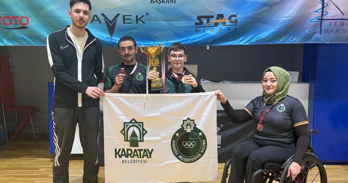 Karatay Para Masa Tenisi’nde 5 Madalya Kazandı!