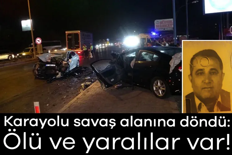 Karayolu Kazasında Hayatını Kaybedenler Var!