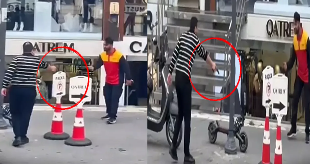 Kargo Çalışanına Bıçakla Saldırdı, İşletmeci Ateş Açtı!