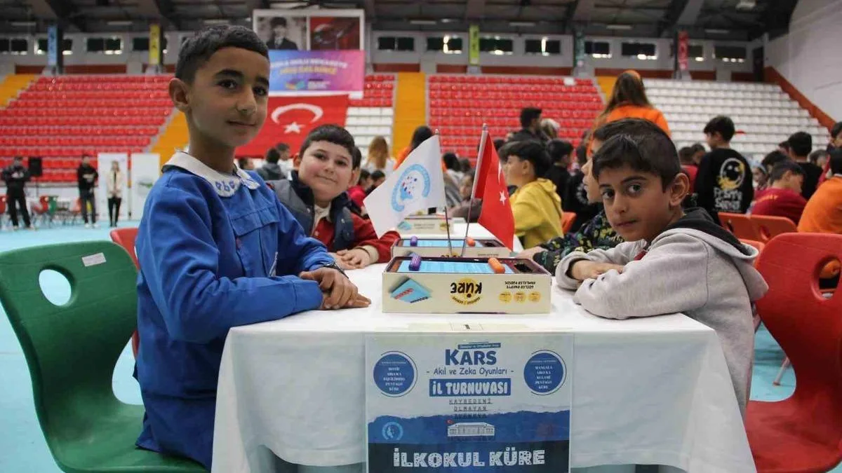 Kars’ta Zeka Oyunları Turnuvası Heyecanı!