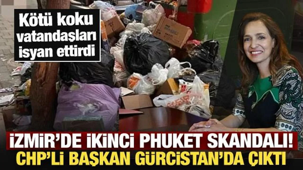 Karşıyaka’da Çöp Dağları, Başkan Yurtdışında!