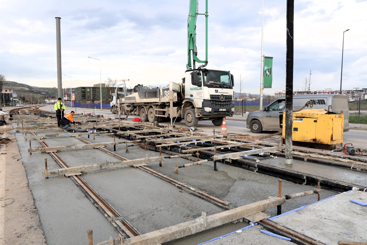 Kartepe Tramvay Hattı’nda Çalışmalar Hızlandı!