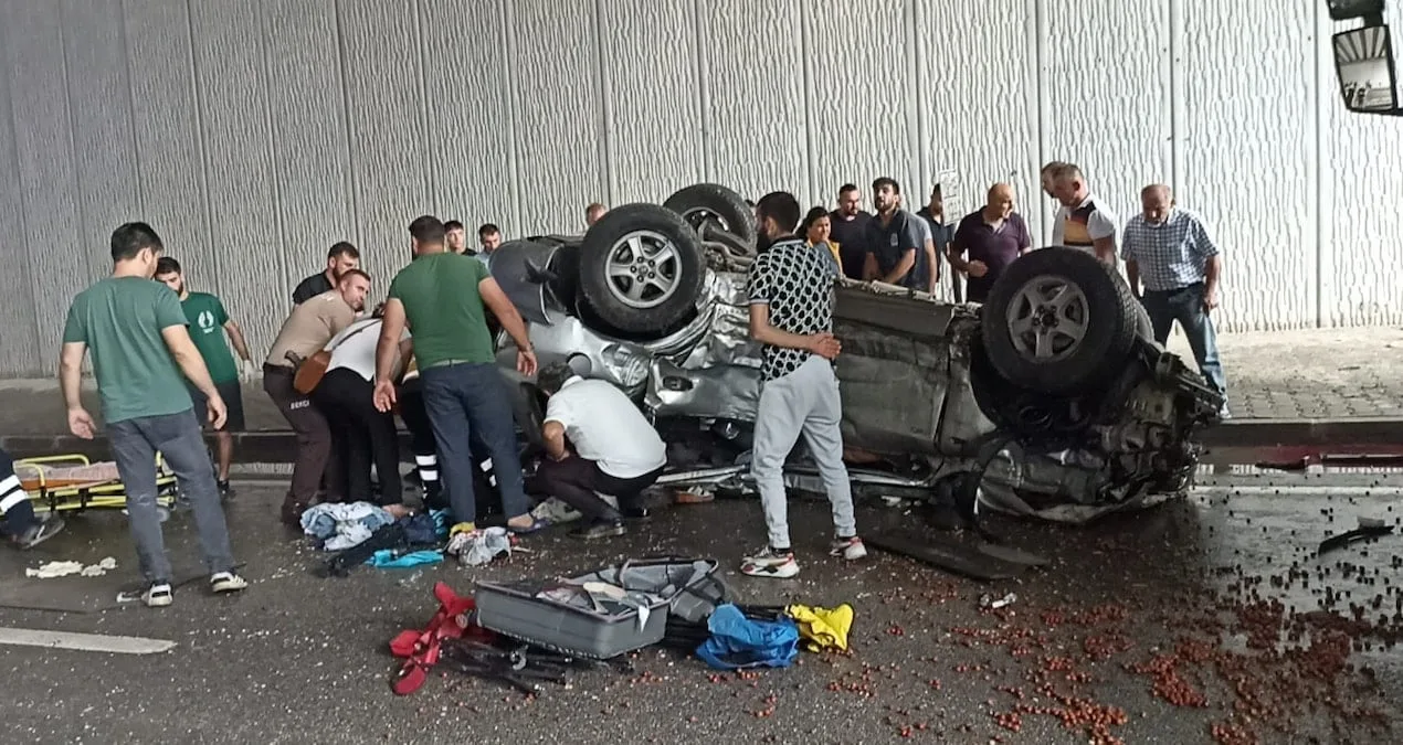 Kastamonu’da feci kaza: 3 ölü, 5 yaralı!