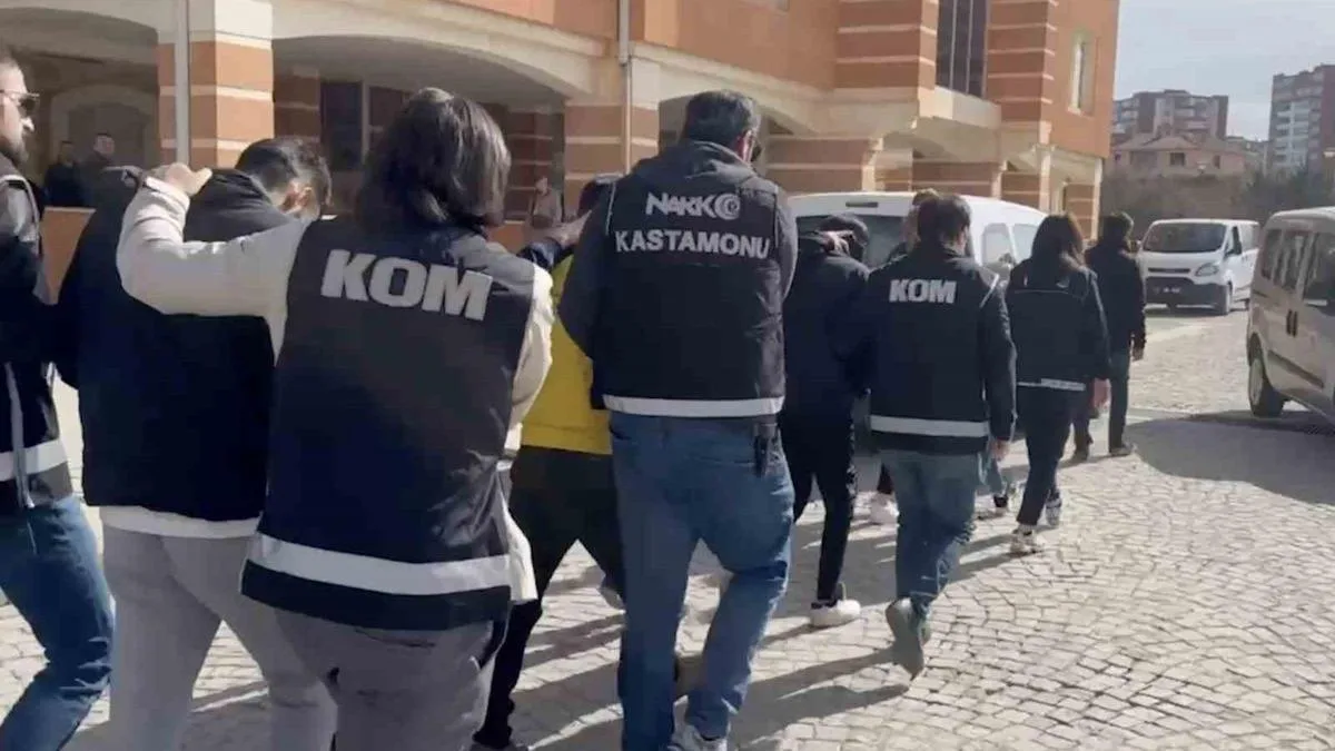 Kastamonu’da Uyuşturucu Ticareti Operasyonu!