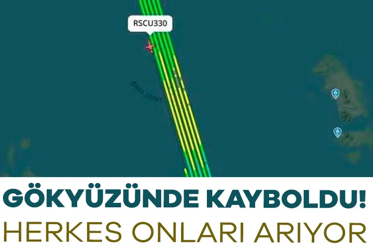 Kaybolan Uçak için Arama Çalışmaları Devam Ediyor!