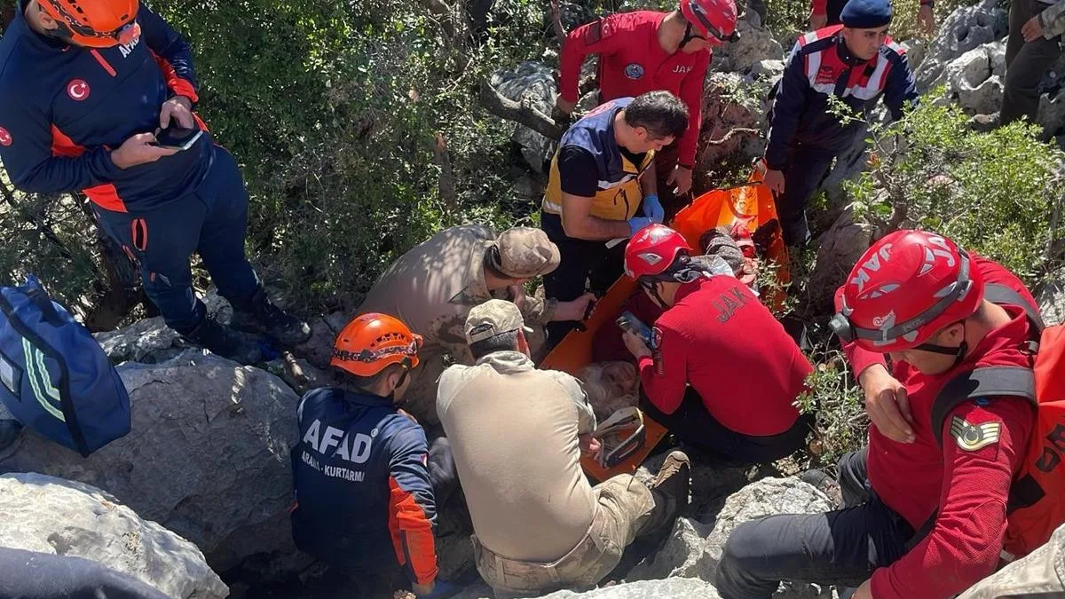 Kaybolan Yaşlı Kadın, Kayalıklarda Bulundu