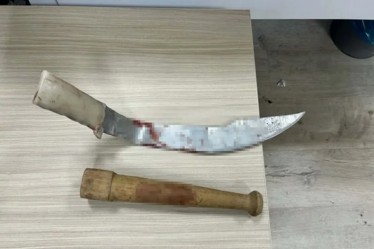 Kayınpeder ve Damat Arasında Sopalı Kavga!