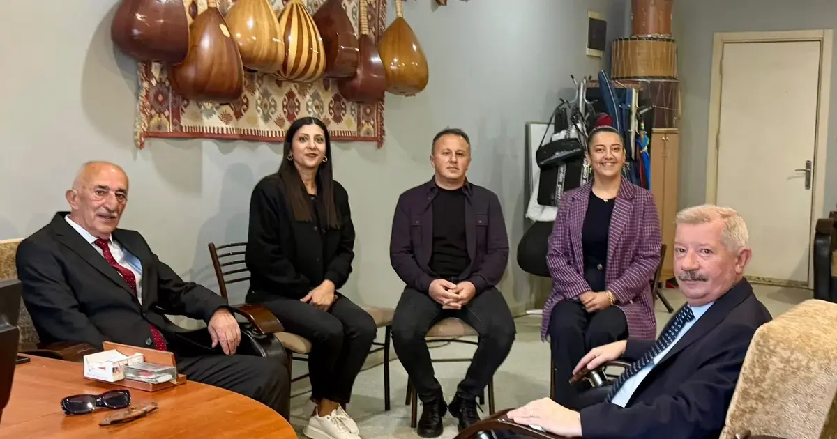 Kaymakam Mercan’dan Türku dostlarına anlamlı ziyaret