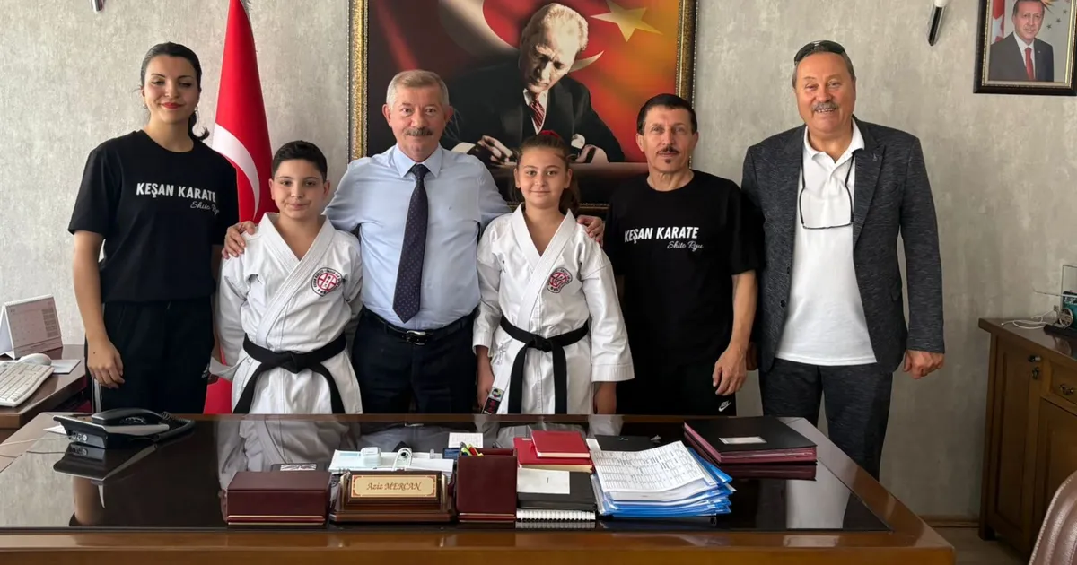 Kaymakam Mercan, Karate Öğrencileriyle Buluştu