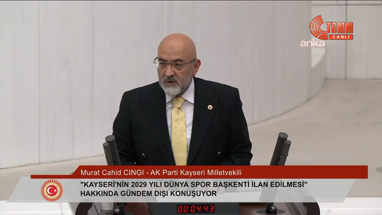 Kayseri 2029 Dünya Spor Başkenti Oldu!