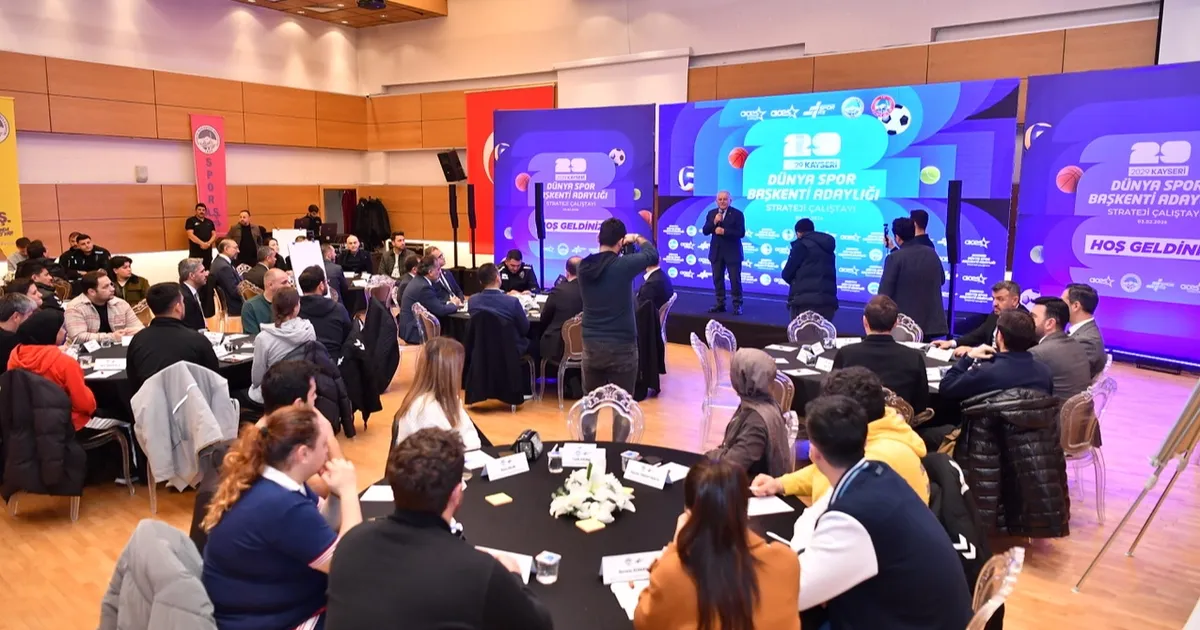 Kayseri, 2029 Dünya Spor Başkenti Olma Hedefinde!