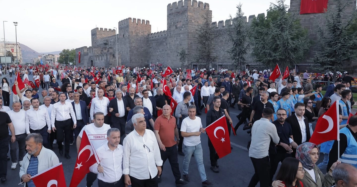 Kayseri Büyükşehir 15 Temmuz Anma Etkinliklerinde