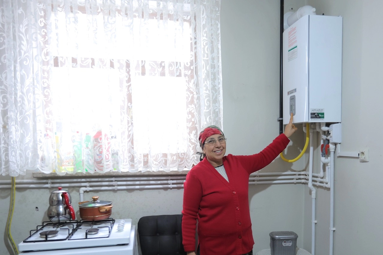 Kayseri’de 4 Bin Hane Doğal Gazla Isınıyor!