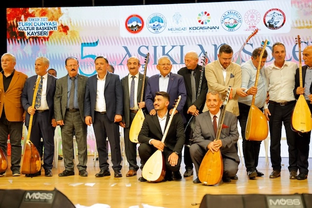 Kayseri’de 5. Uluslararası Âşıklar Şöleni Coşkusu!