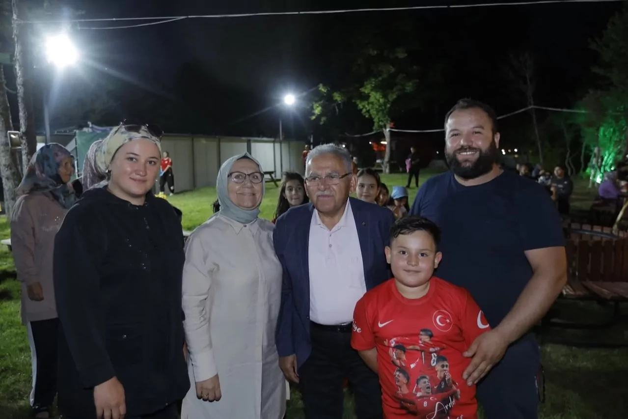 Kayseri’de Aile Doğa Kamplarına Yoğun İlgi