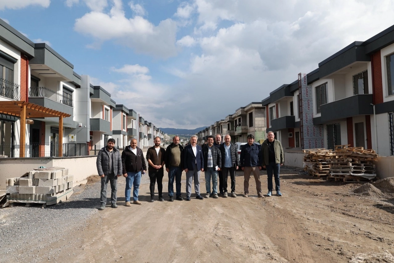 Kayseri’de Bahçeli Ev Projesi Hızla Tamamlanıyor