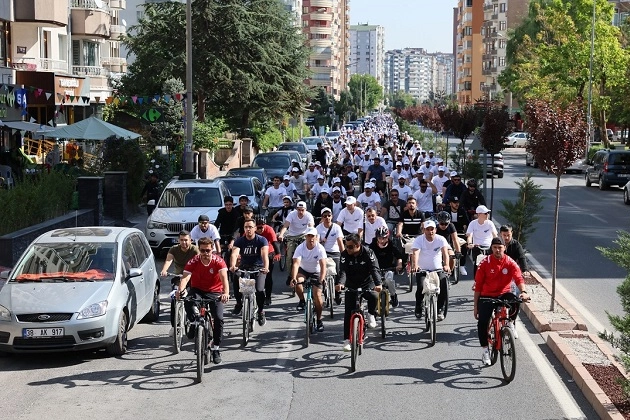 Kayseri’de Bisiklet Turu ile Hareketlilik Haftası