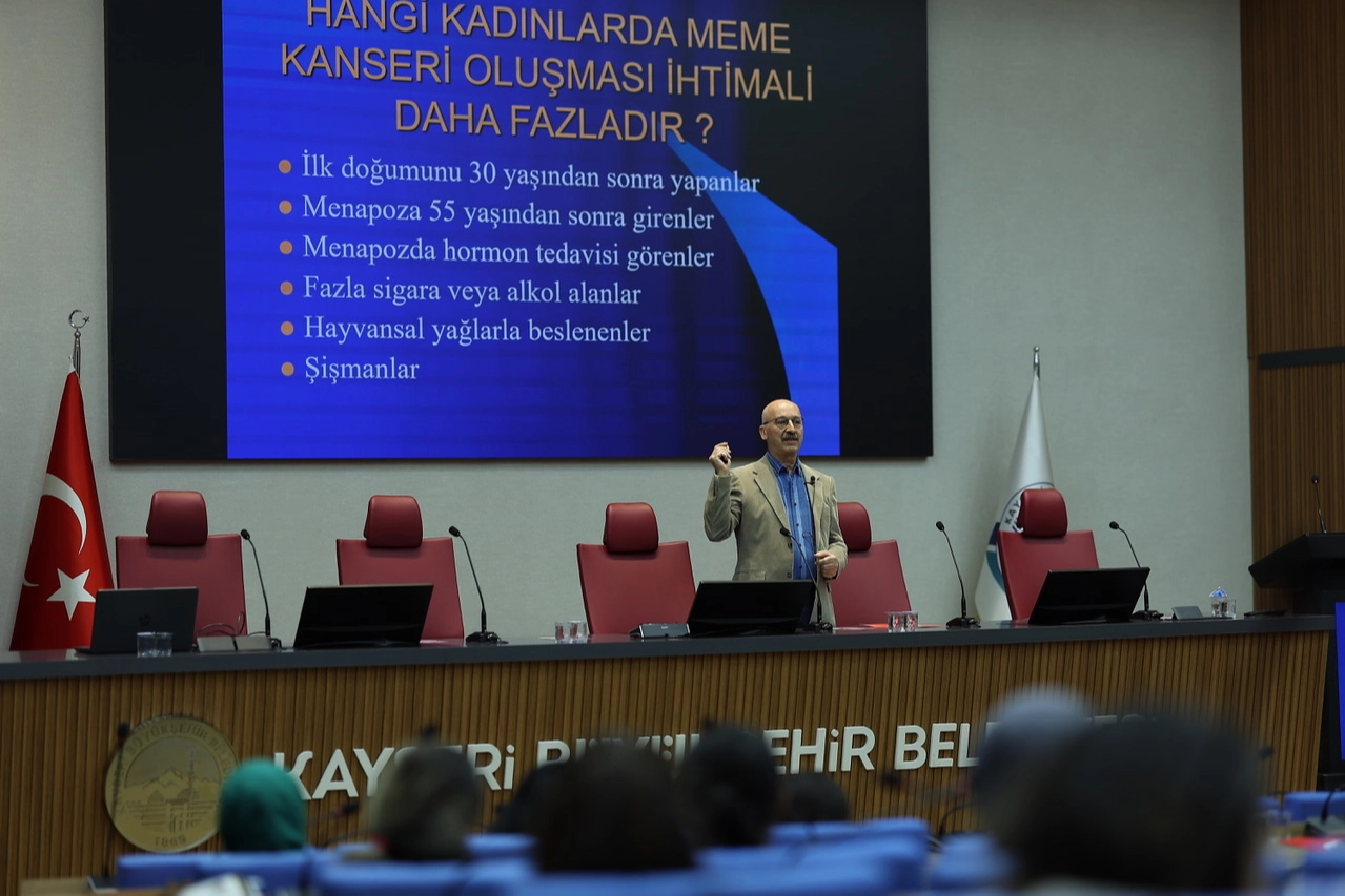 Kayseri’de Kadınlar İçin Meme Kanseri Eğitimi