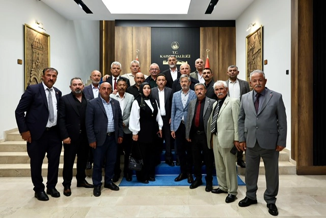 Kayseri’de Kamu Kurumları ve Muhtarlar Toplandı