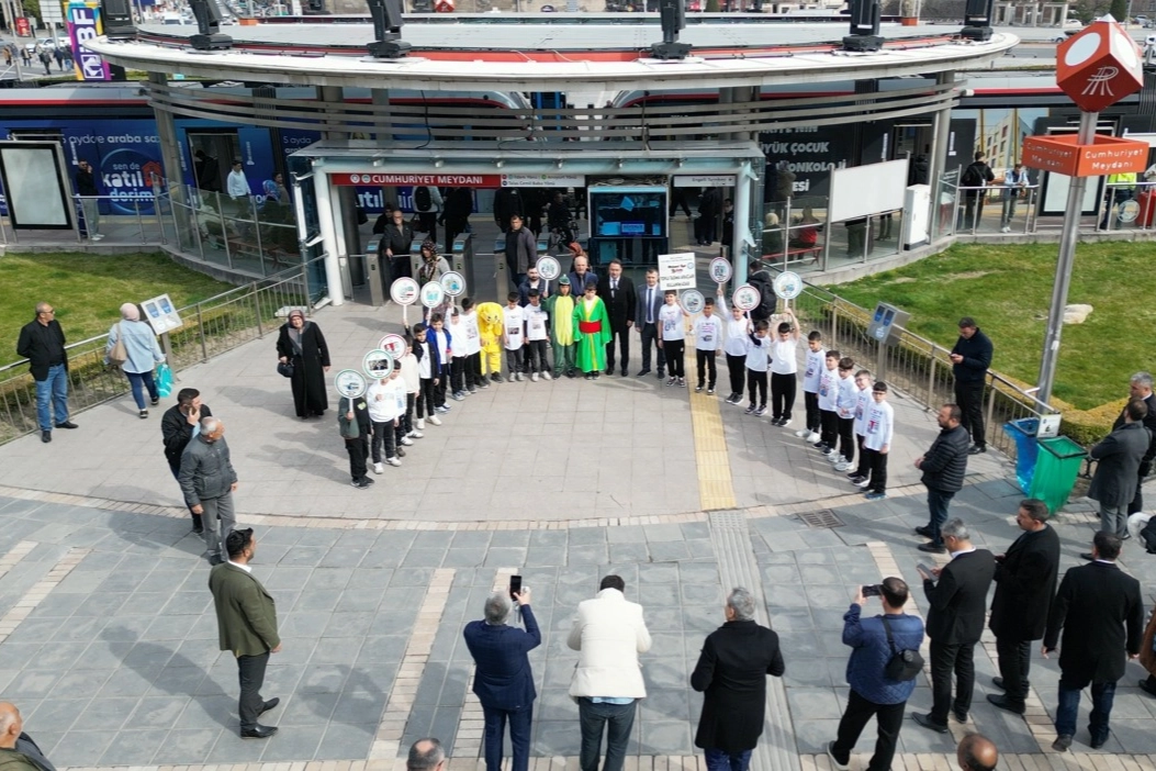 Kayseri’de Öğrencilere Toplu Taşıma Eğitimi