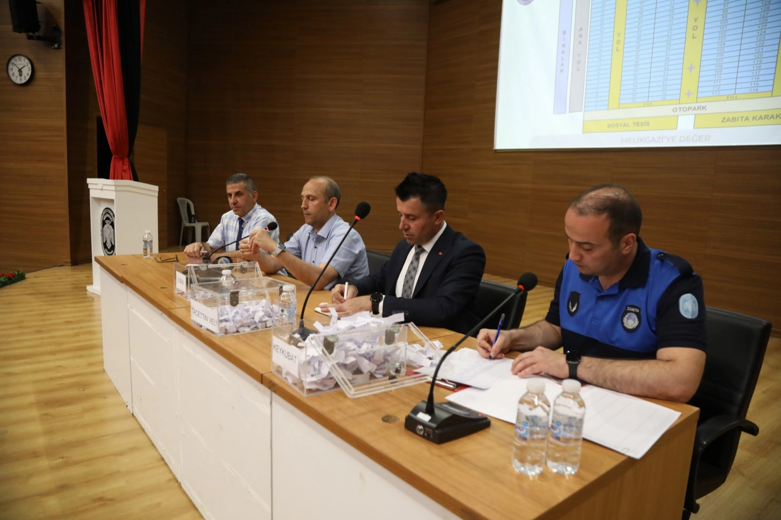 Kayseri’de Organik Pazar İçin Kura Çekimi Yapıldı