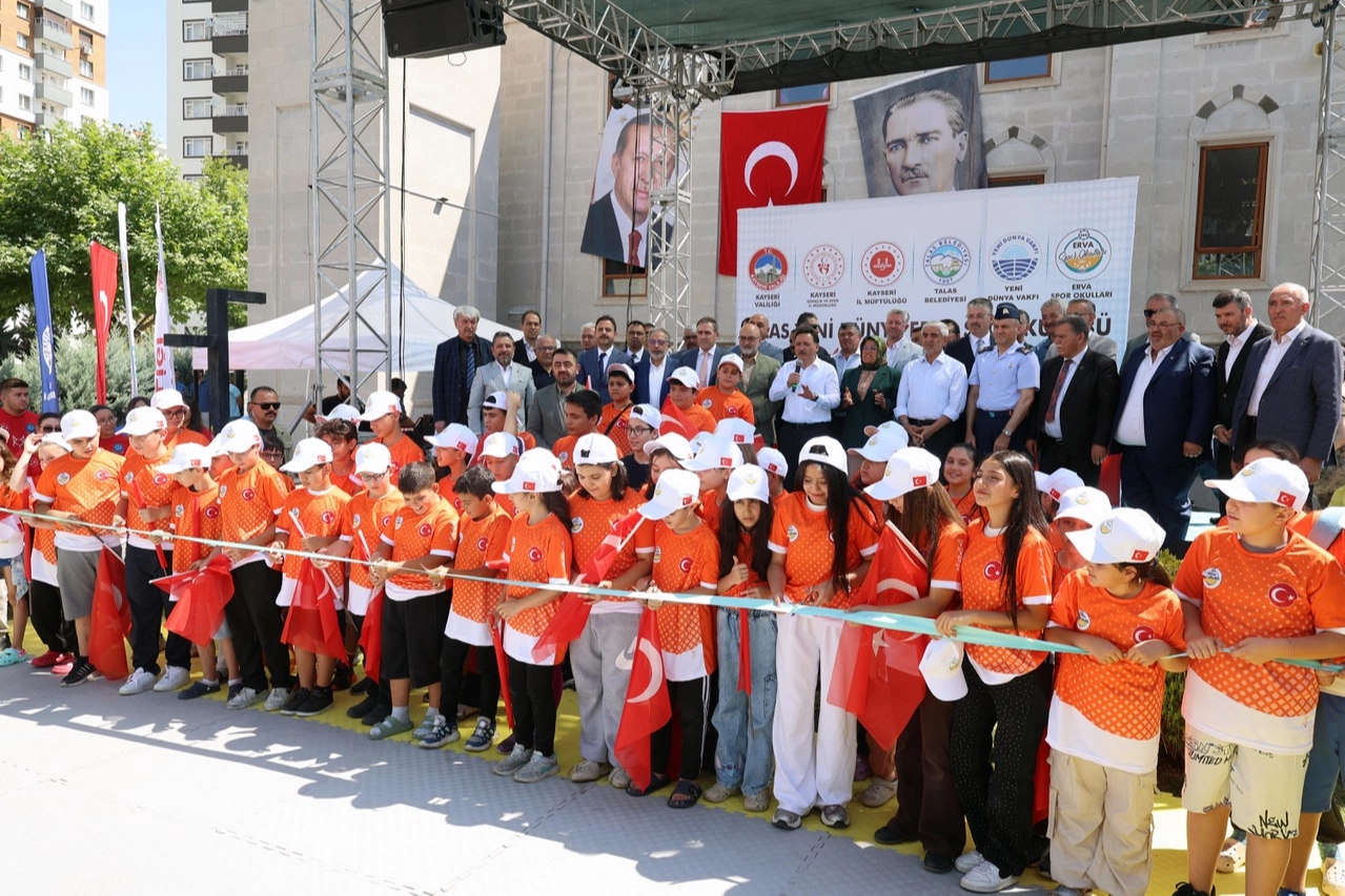 Kayseri’de Yeni ERVA Spor Okulu Açıldı!