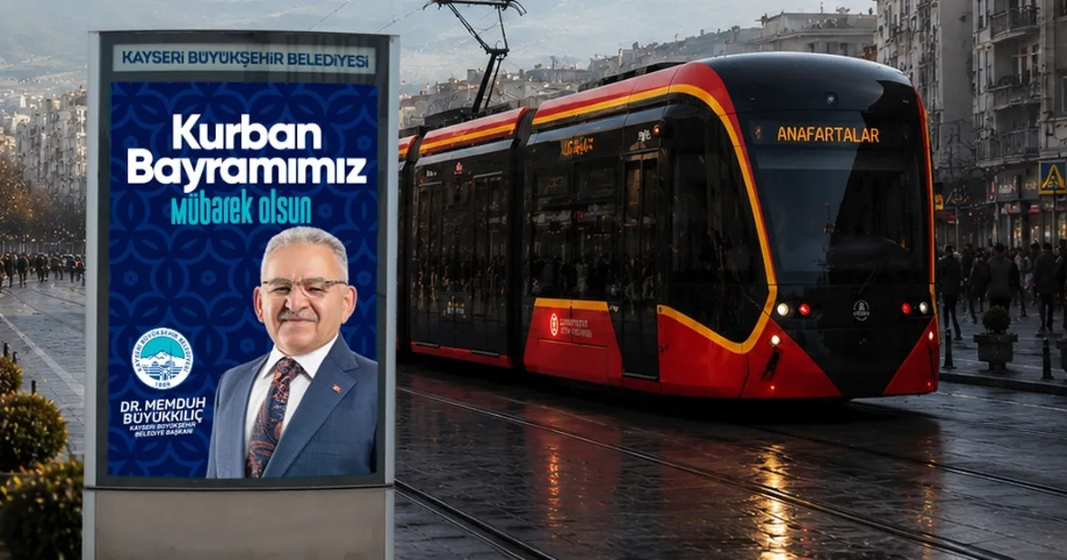Kayseri’den Bayramda Ücretsiz Ulaşım Müjdesi!