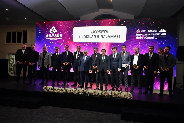 Kayseri İhracatının Yıldızları Ödülleri Sahiplerini Buldu