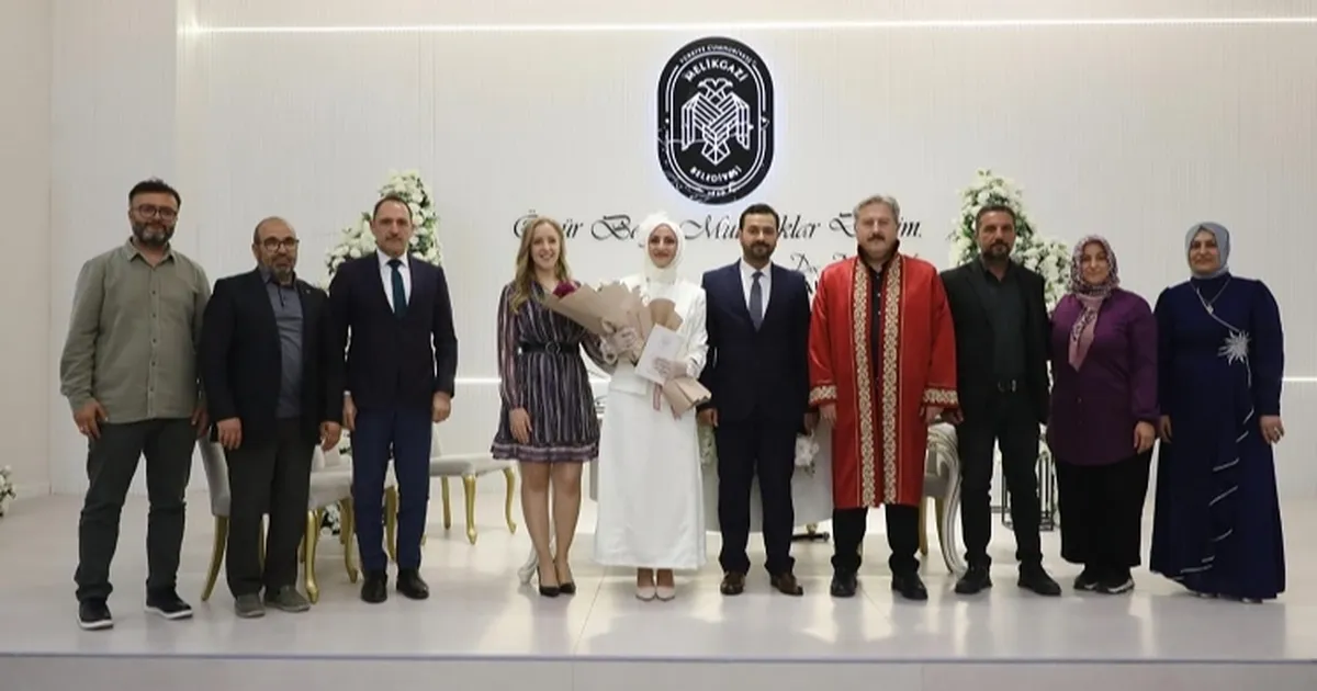 Kayseri Melikgazi’de 60 nikah bir günde kıyıldı!