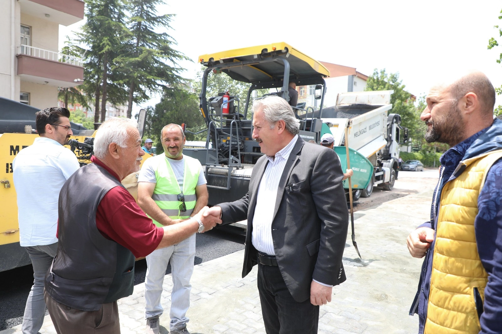 Kayseri Melikgazi’de Asfaltlama Çalışmaları Hızlandı!