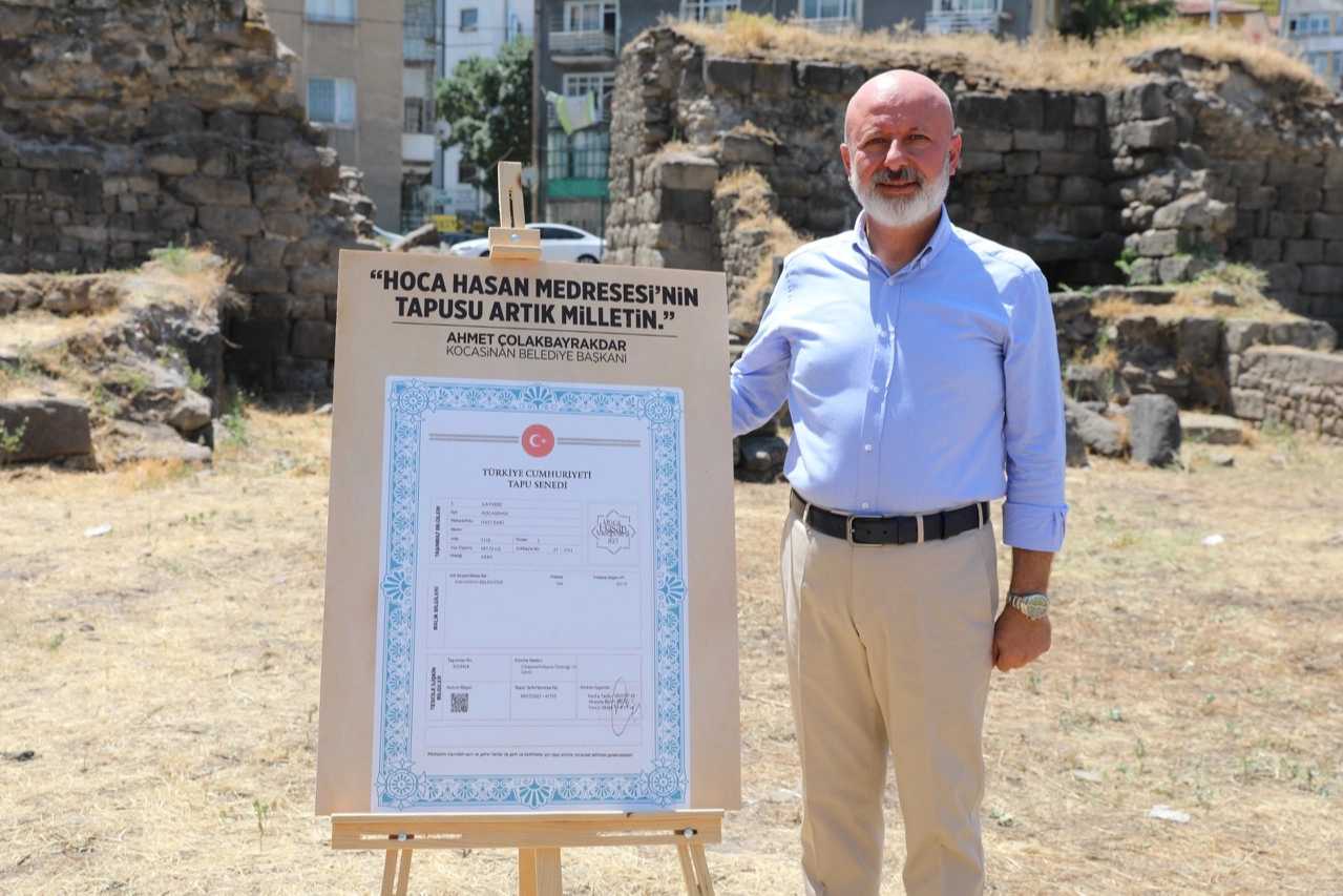 Kayseri’nin İlk Medresesi Yeniden Hayat Buluyor!