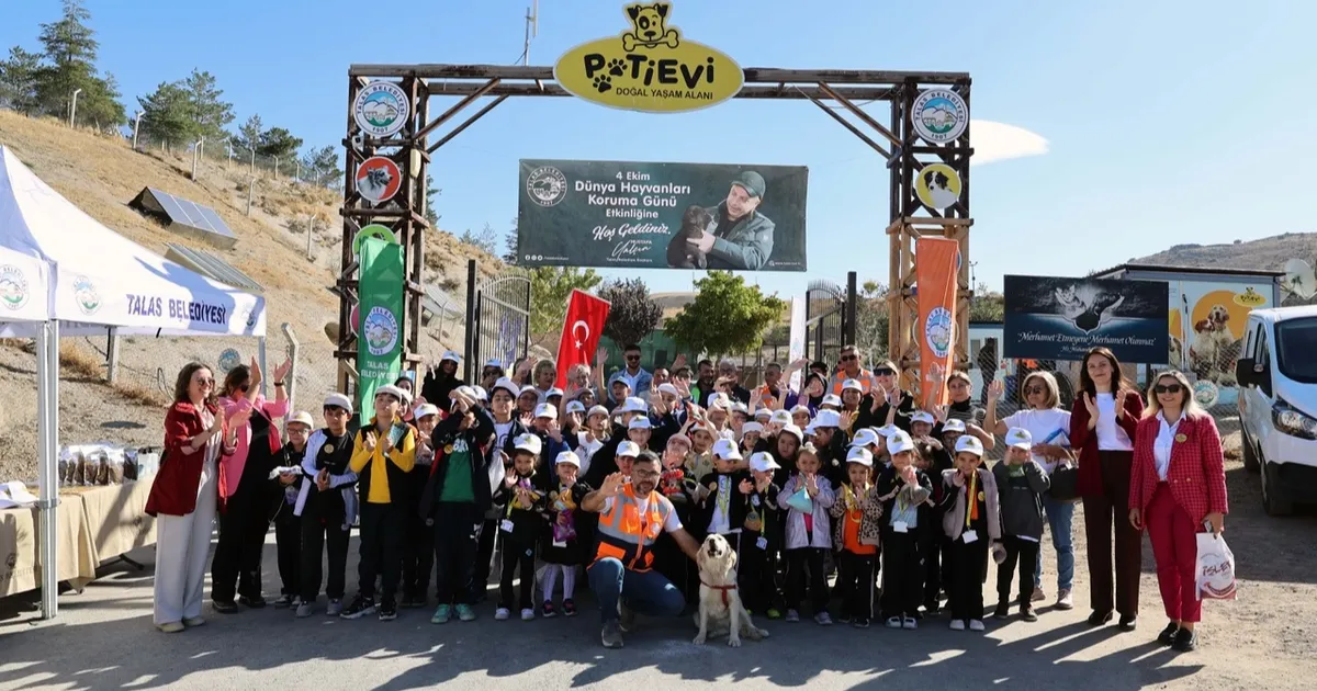 Kayseri Talas’ta Hayvanlara Özel Coşkulu Kutlama!