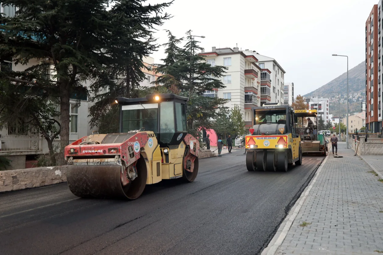 Kayseri Talas'ta ulaşım konforu artıyor