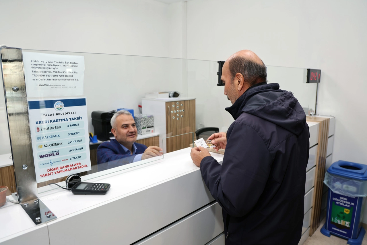 Kayseri Talas’ta Vergi Ödemeleri İçin Son Gün!
