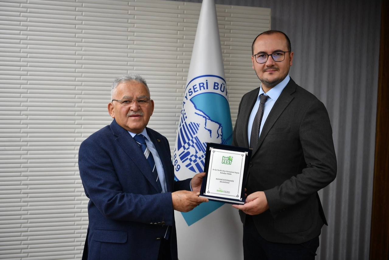 Kayseri, Tarihi Dönüşüm Ödülüyle Gururlandı!