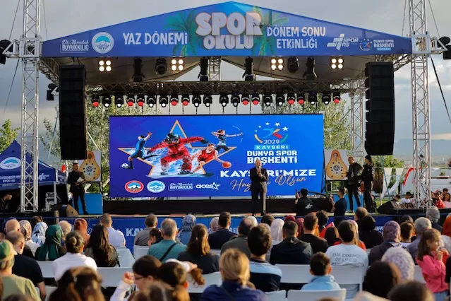 Kayseri Yaz Spor Okulları’nda 15 Bin Öğrenci Coştu