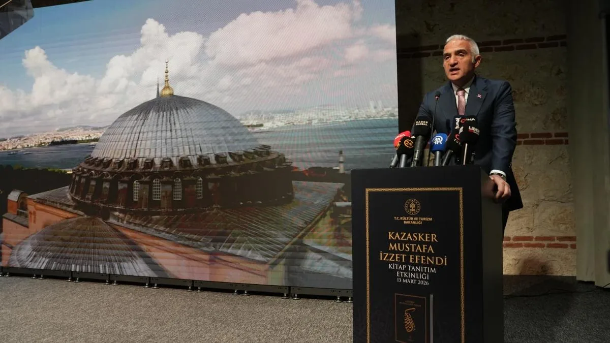 Kazasker Mustafa İzzet Efendi’ye Vefa: Lansman Yapıldı