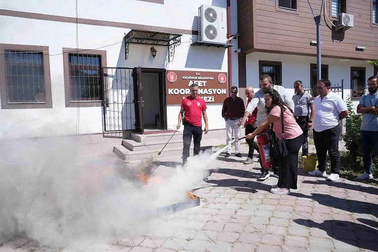 Keçiören’de Afet Eğitimi ile Güvenlik Artıyor
