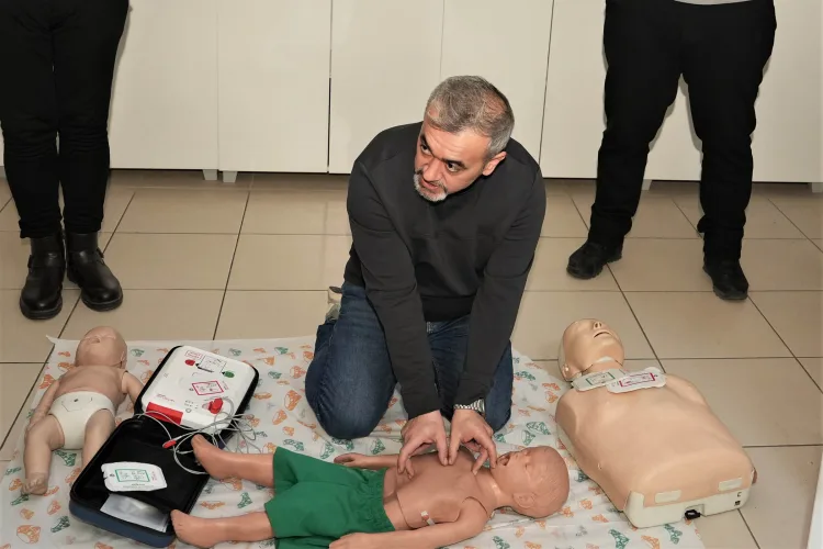 Keçiören’de Belediye Çalışanlarına İlk Yardım Eğitimi
