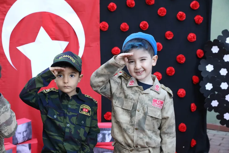Keçiören’de Çocuklar Atatürk’ü Sevgiyle Andı